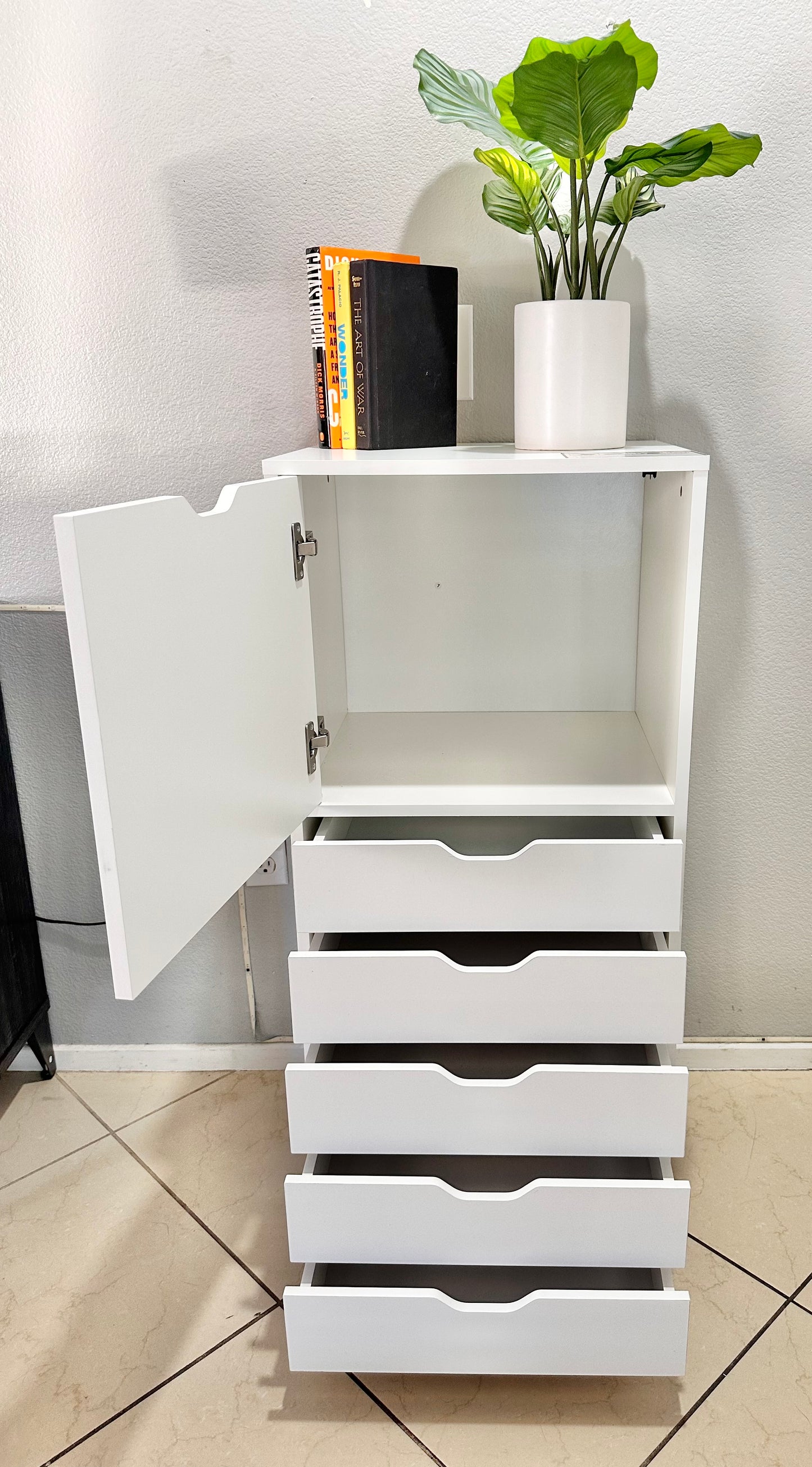 5 Drawer Upper Cabinet Storage Organizer