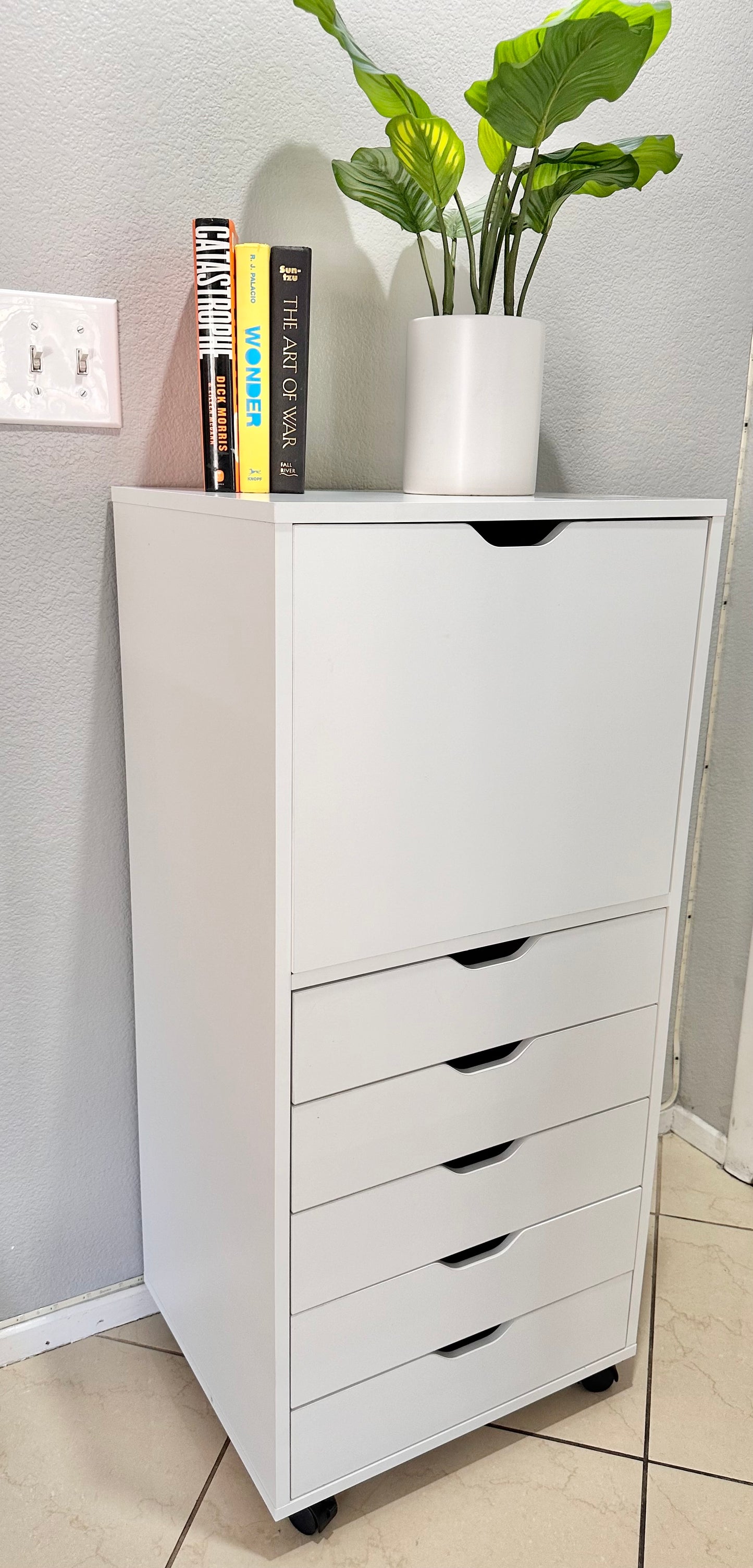 5 Drawer Upper Cabinet Storage Organizer