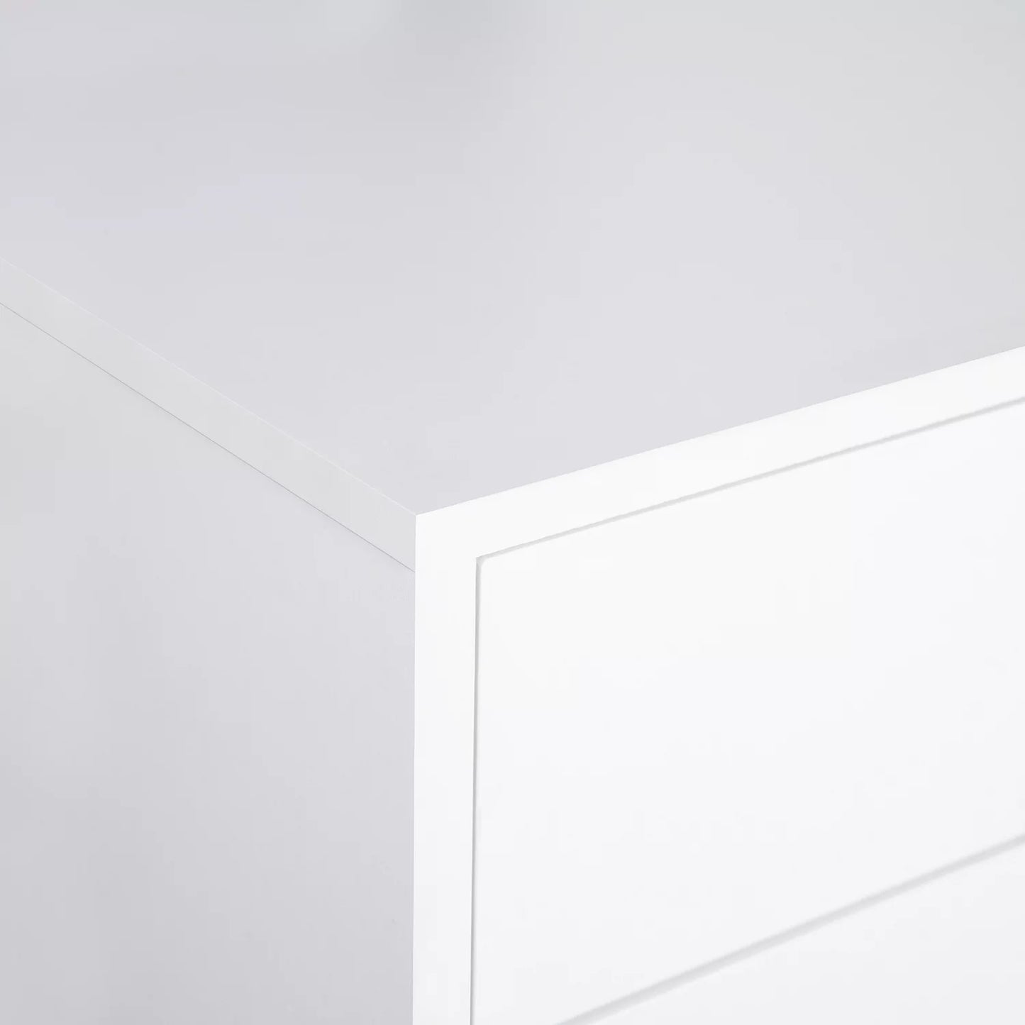 9 drawers, white, 14 1/8x45 5/8 "