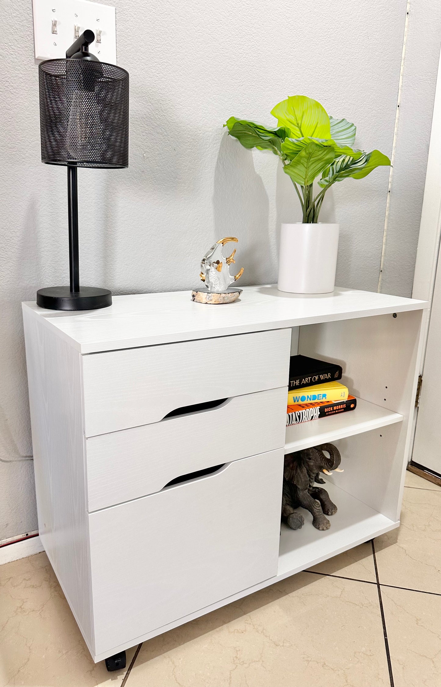 3 Drawer Filing Storage Shelf