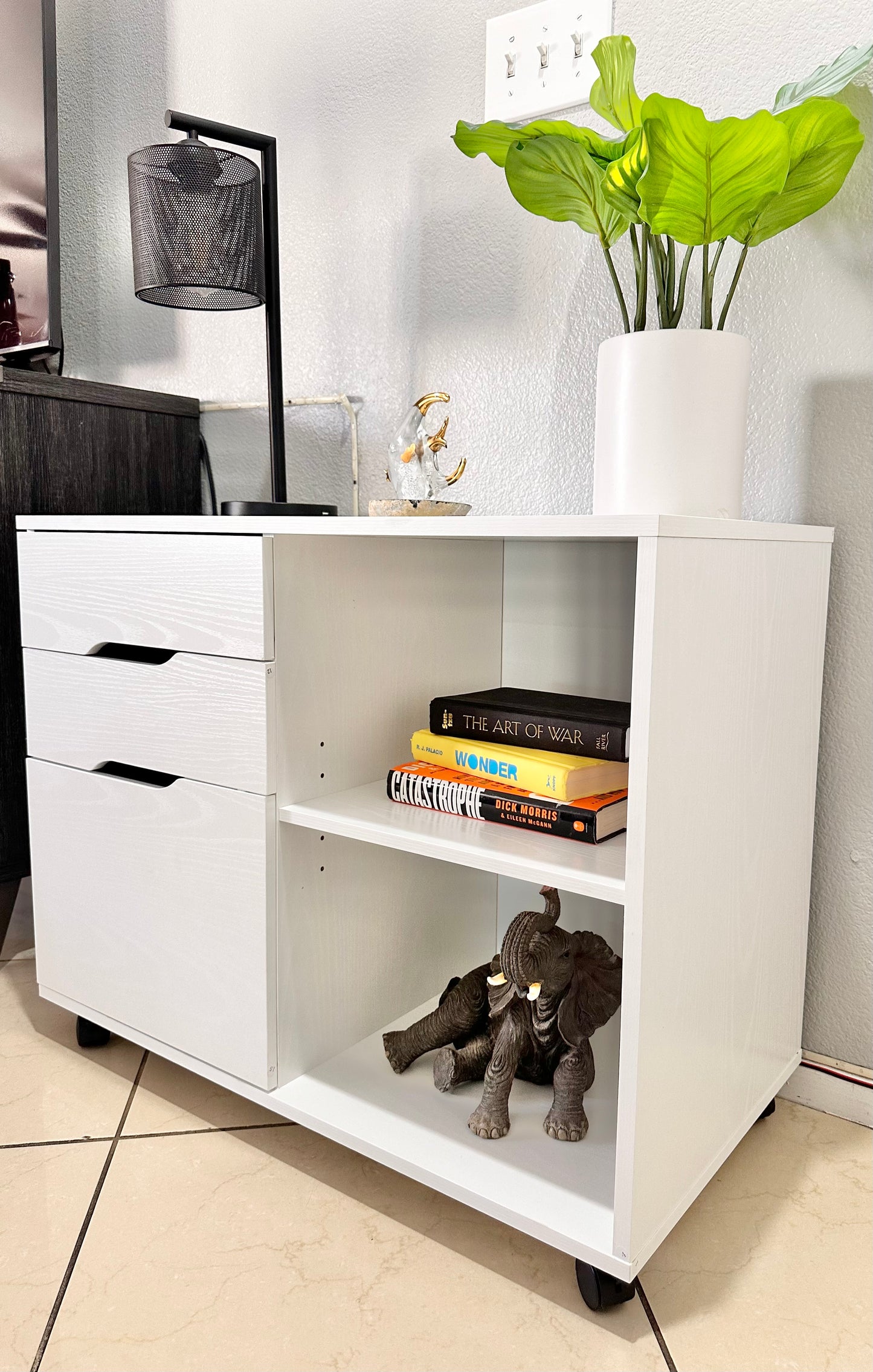 3 Drawer Filing Storage Shelf