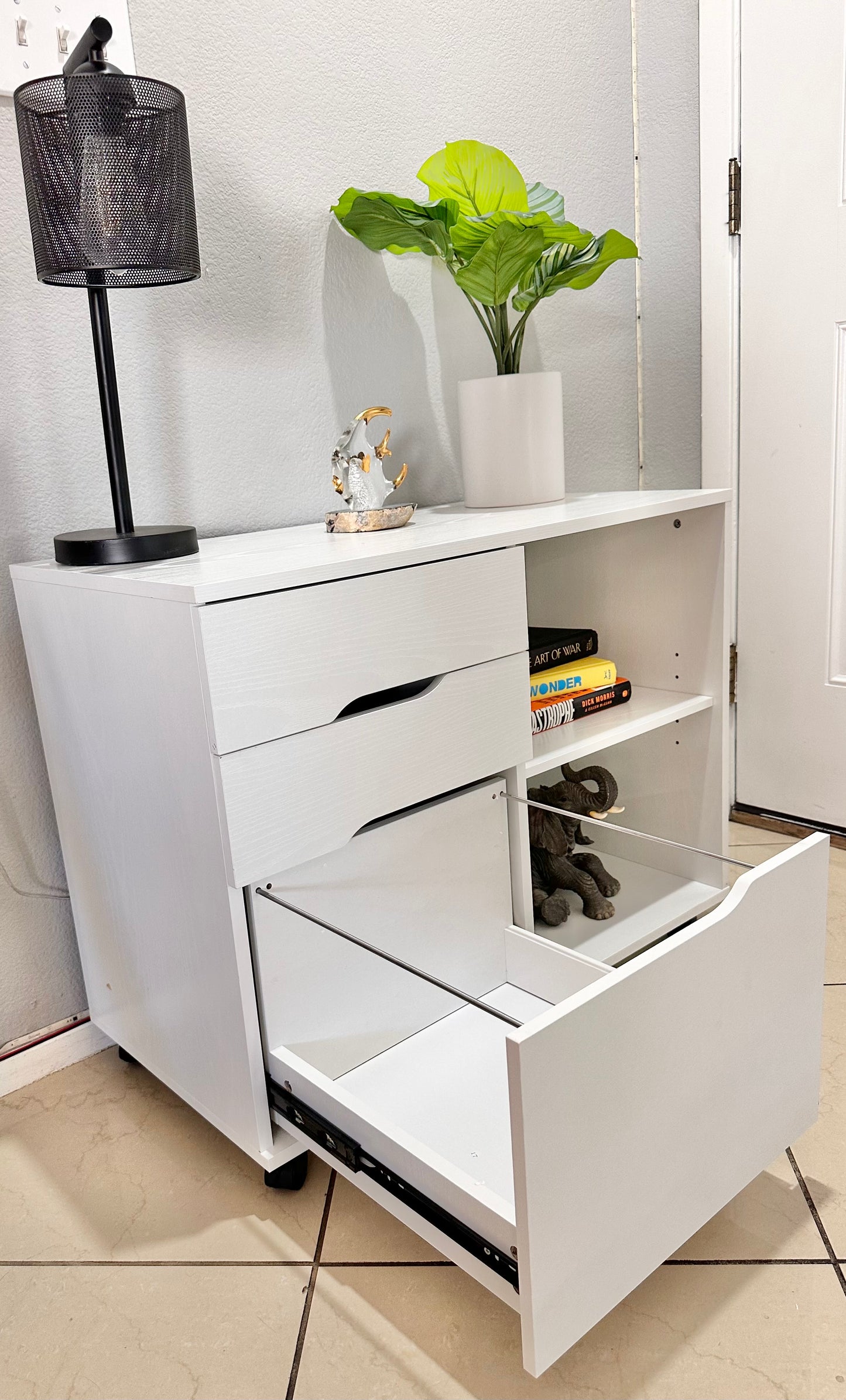 3 Drawer Filing Storage Shelf