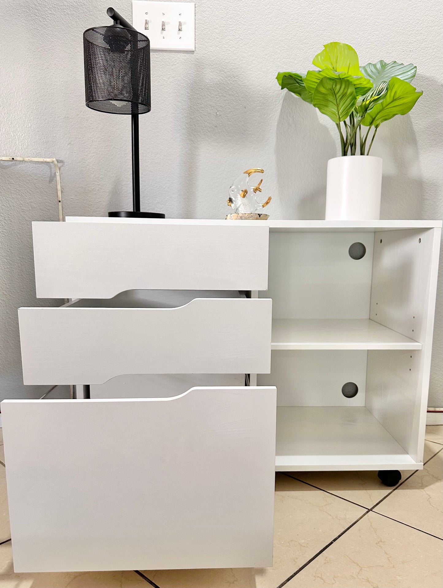 3 Drawer Filing Storage Shelf