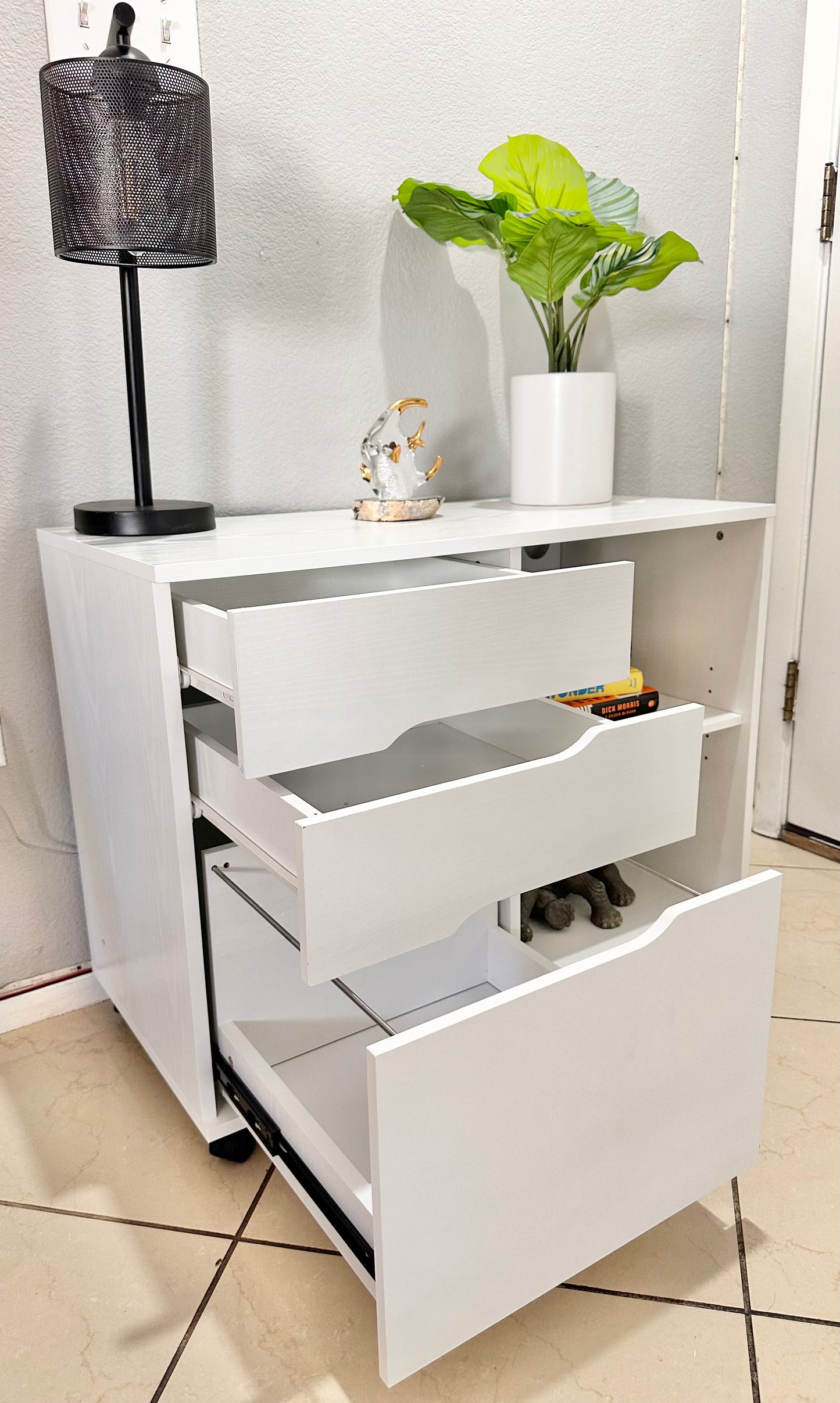 3 Drawer Filing Storage Shelf