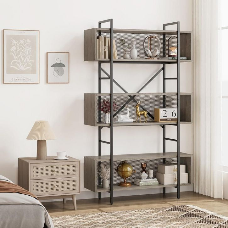 6 Tier Modern Contemporary Book Shelf