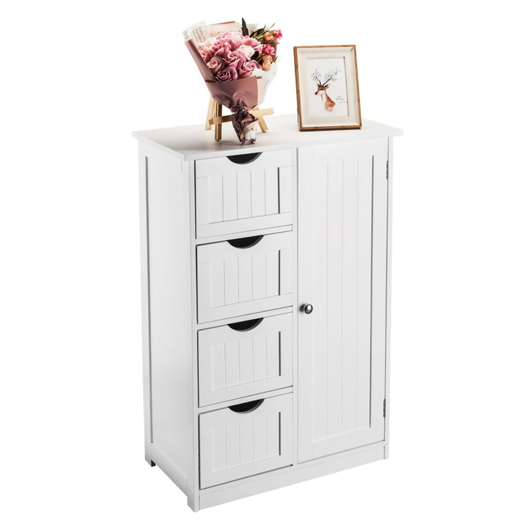 4 Drawer Storage Cabinet