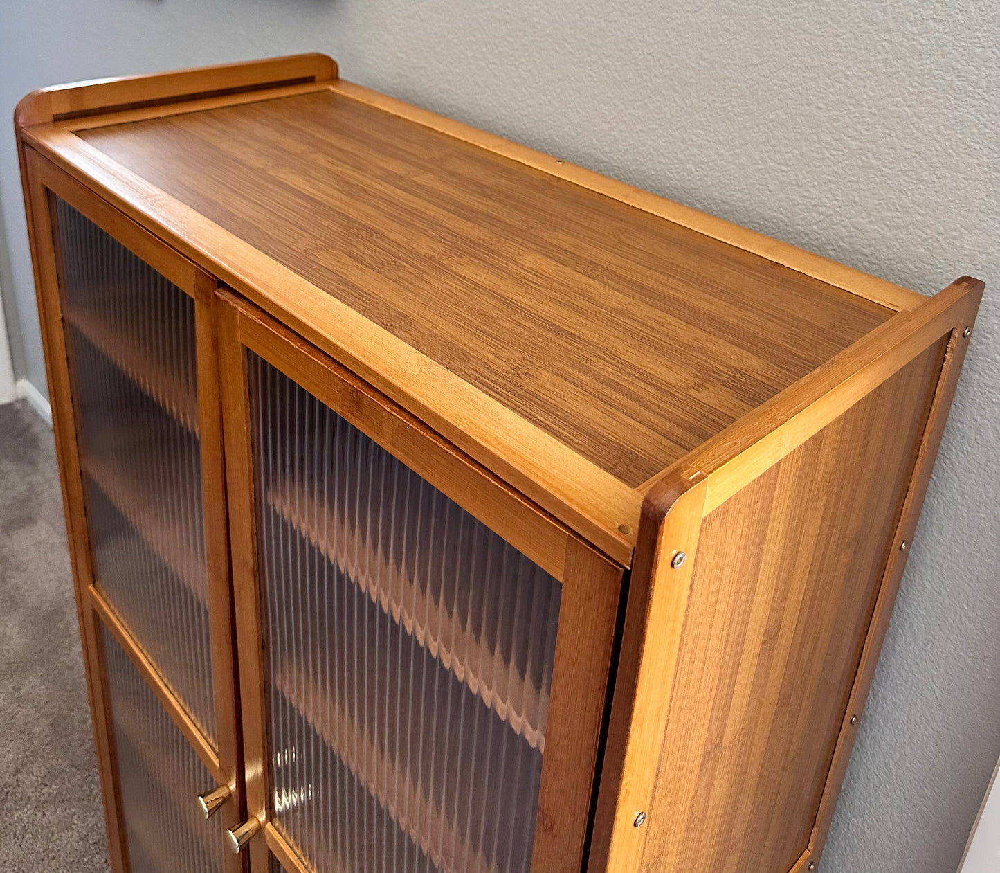 Bamboo 7 Tier Shoe Rack Cabinet